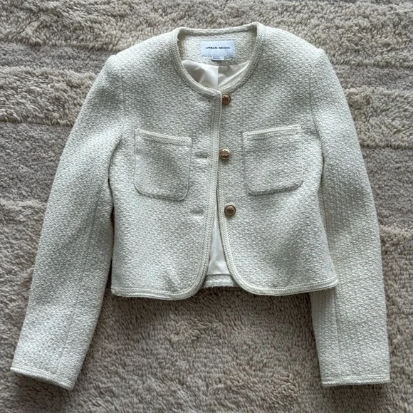 Urban Revivo TWEED JACKET - Picture 5 of 7